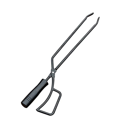 Balacoo Outdoor Charcoal Clamp with Ergonomic Handle Long Bbq Charcoal Plier for Camping Picnics and Backyard Grilling Comfortable Grip for Easy Handling