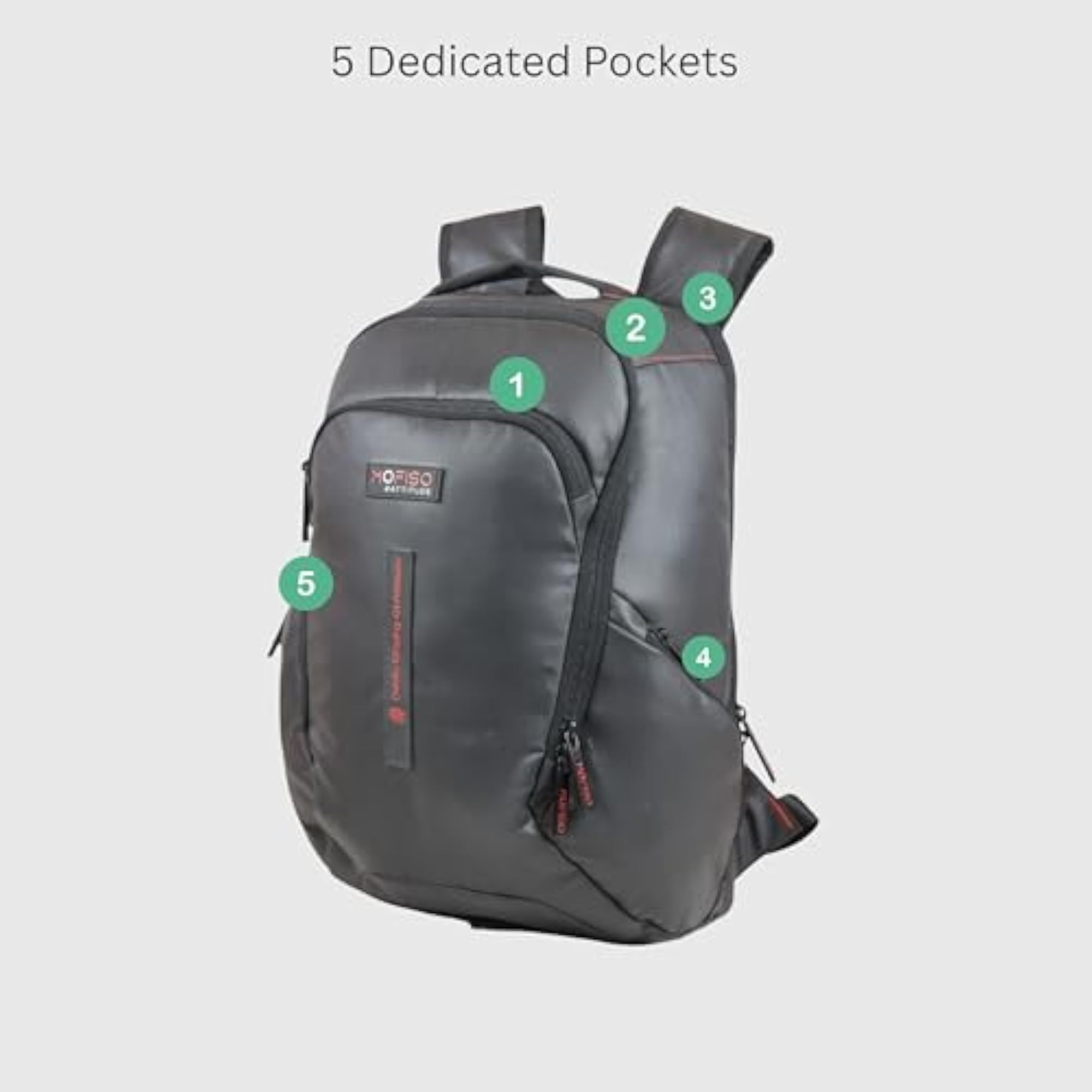 Black Executive Corporate Laptop Backpack