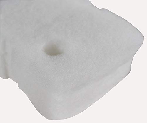 Penn-Plax Cascade Bio-Floss Replacement Poly Fiber Floss Pads For Cascade 1200 & 1500 Canister Aquarium Filters – 6 Pack, White (Ccf331) #TOP2