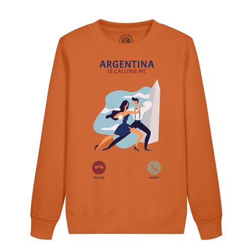 Sweatshirt enfant Argentina is Calling Me en coton pour garçon et fille