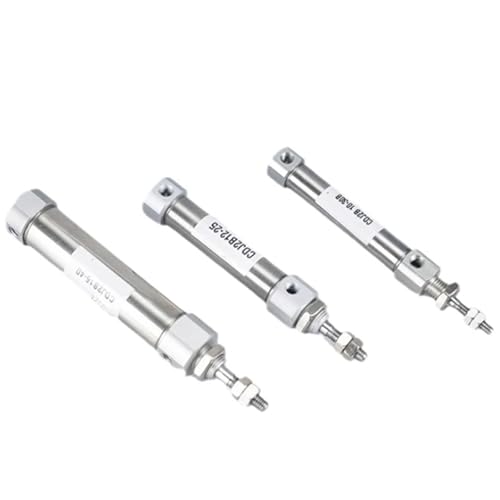 Vérin pneumatique double effet compact avec course de 90mm fluide - 3