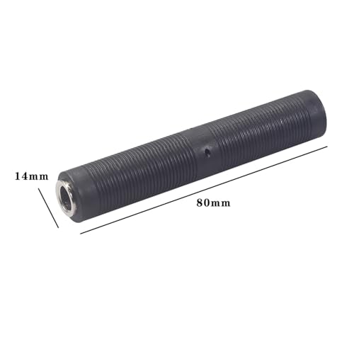 Adaptador de conector hembra 1/4" TRS/TS x4 miniatura 5
