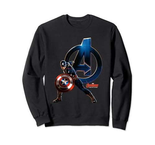Image of Avengers Age Of Ultron Captain America Sweatshirt