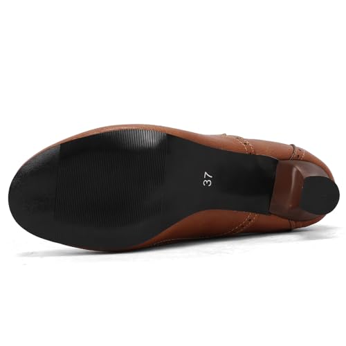 Asterisco Women Stiletto Pumps Daily Mid Heel Shoes-240384, Size 2-13.53