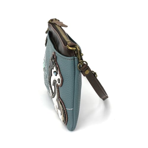 CHALA Mini Crossbody/Purse with Convertible Strap Stylish, Compact, Versatile - Husky - blue - Thumbnail 4