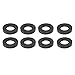 8Pcs Shaft Seals O Type Oil High Performance Industrial Grade Bearing Seals Replacement Kit Nitrile Rubber Carbon Steel Construction TC35 x 65 x 12mm for Automotive Machinery and