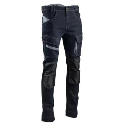 Pantalon denim stretch multipoches LMA Seattle pour artisan