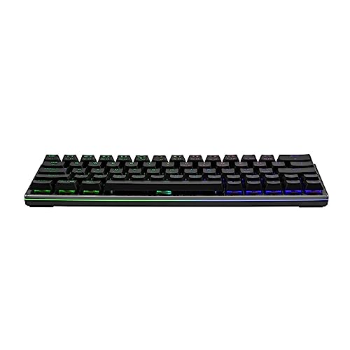 Image of Cooler Master SK622 Wireless 60% Gunmetal Mechanical Keyboard with Low Profile Brown Switches, New and Improved Keycaps, and Brushed Aluminum Design
