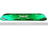table top poker set Folds for easy set up and compact storage