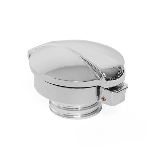 Bouchon de réservoir d'essence pour Moto R18 anti-fuite argenté