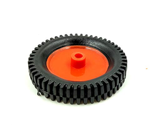 Image of INVENTO Metal Chassis 4 Wheel Platform 200x105x50mm + 1000 RPM DC Motor + 75x13 mm Wheel Robot Smart Car DIY