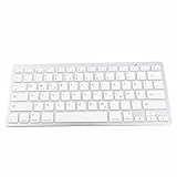 【Robuste et 】 : Clavier silencieux avec conception anti-éclaboussures, chaque bouton est résistant à la décoloration, vous n'avez donc pas à vous soucier des lettres sur les boutons.