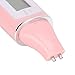 Digital LCD Skin Hydration Tester, Skin Oil Sensor, Portable Water Oil Analyzer, Face Skin Analyzer, Professional Machine for Home Salon Use, Pink