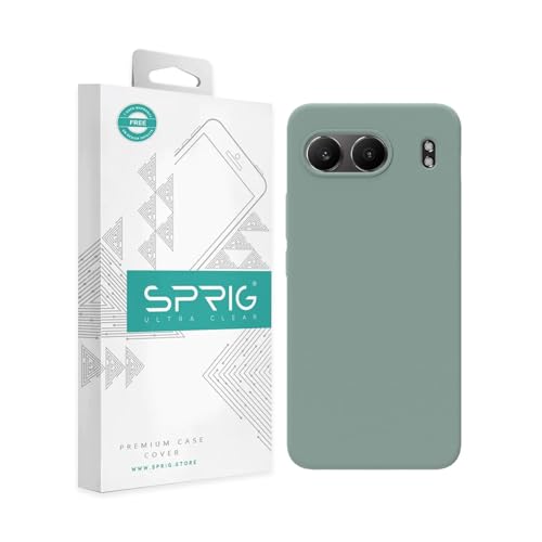 Image of SPRIG Compatible with OnePlus Nord 4 Premium SilkTone Back Cover Drop Tested Shock Proof Mobile Case for Men, Women, Boys and Girls with Camera Protection (Light Green)
