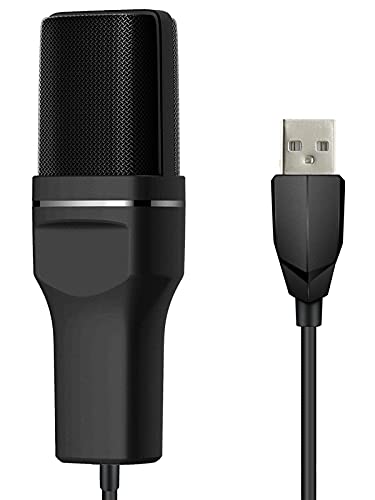 HMBB USB Podcast-Mikrofon-Computer-Kondensator-Plug-Play Pc. Gaming Mic Integrierte Hintergrundgeräusche Reduzierung for… – Bild 7