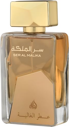 Lattafa Ser Al Malika Eau de Parfum Spray for Women, 3.4 Ounce