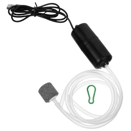 FAVOMOTO Bomba De Oxigenación USB para Acuarios Bomba Silenciosa De Aire para Peceras y Plantas Proporciona y Práctico...