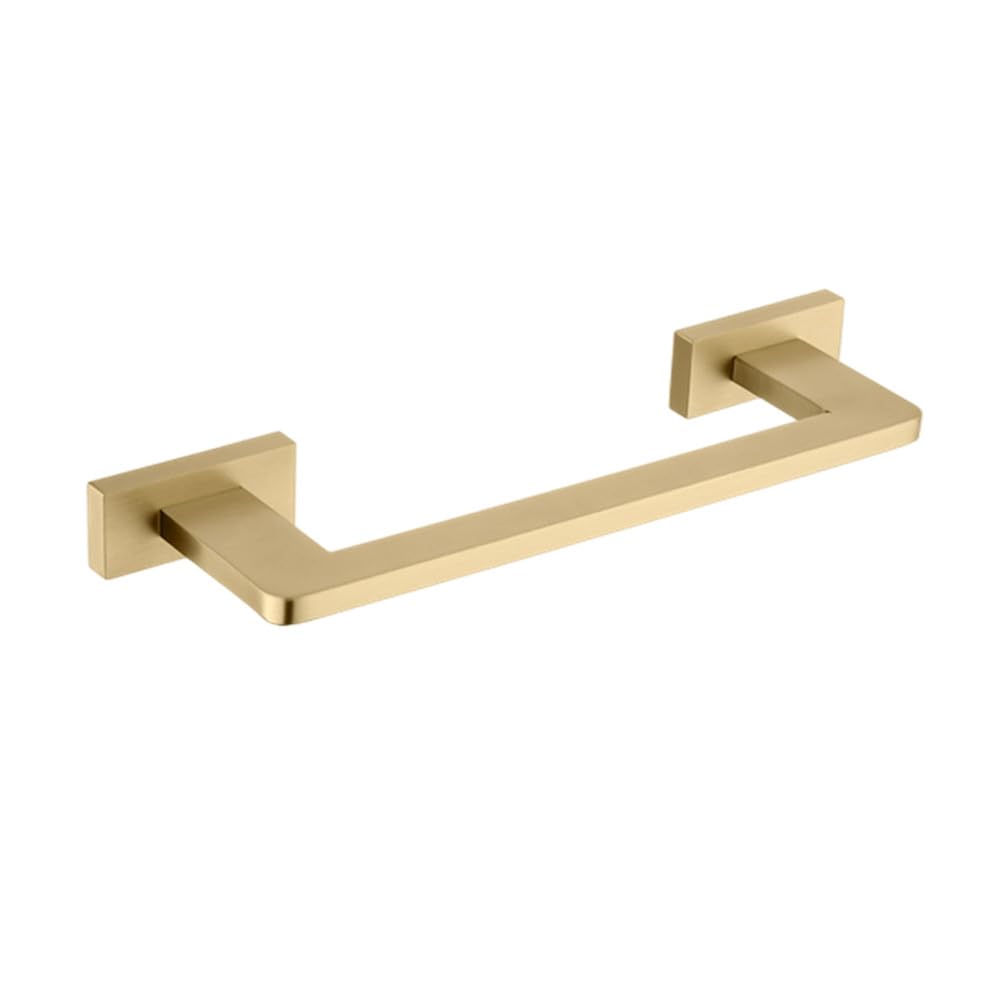 Brushed Gold Bathroom Accessories Set Toilet Brush Holder Toilet Paper Holder Towel Bar Rail Rack Hanger Hook Soap Dish Hardware,Towel Holder