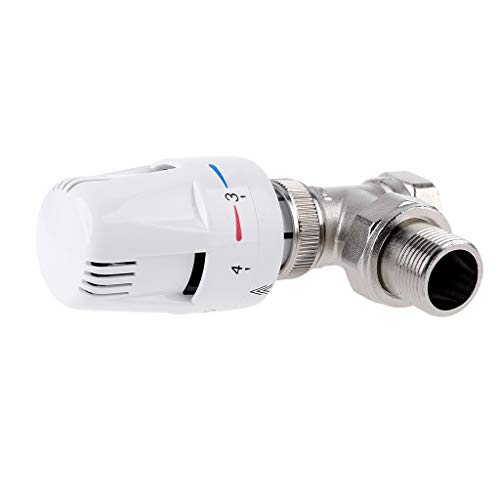 Leidersty Thermostatic Radiator Valve for Heating Temperature Control System Water Valve Accessories - Thumbnail 6
