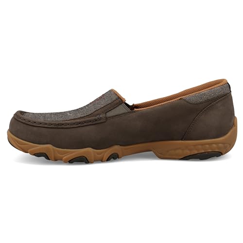Twisted X Men's Slip-On Driving Moc, Moc Toe with CellStretch2