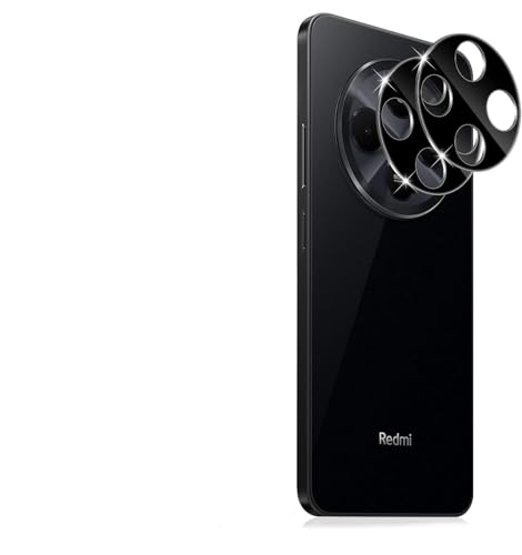 Image of Xmon Back Camera Lens Protector for Redmi 14C (1 Pack) Premium Camera Glass Protector Guard, Anti-Scratch, Ultra-Clear, Easy Installation