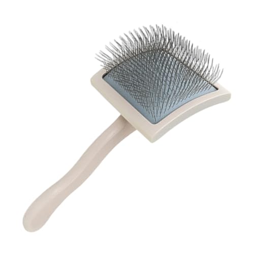 Brosse de chien lisse et fil métallique pour le toilettage quotidien des poils