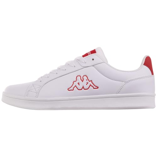 Kappa Código de Estilo: 243352 Kelford Unisex, Zapatillas Adulto, Color Rojo Blanco, 42 EU