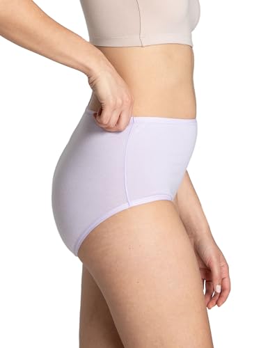 Fruit of the Loom womens 360° Stretch Underwear, High Performance Stretch for Effortless Comfort, Available in Plus Size Briefs