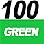 100Pcs-Green