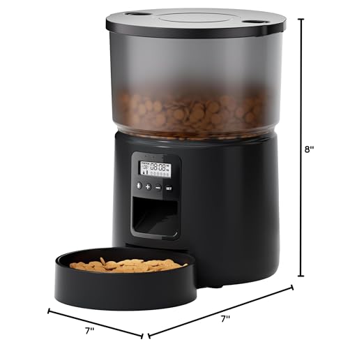 Bemoony A4 Automatic Cat Feeder: Cat Food Dispenser thumb #9