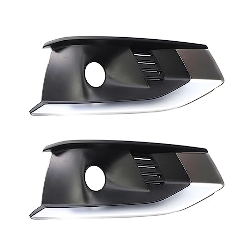 SETIFQ(小さな店) 自動車の付属品アウディ A4 B9.5 2020 2021 2022 車のフォグランプフレームグリルトリムライトカバーフォグライトランプシェード