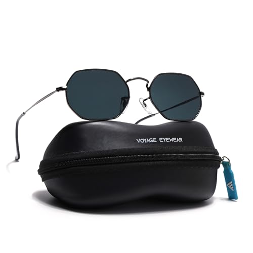 Image of Voyage UV Protection & Gradient Hexagonal Sunglasses for Men & Women