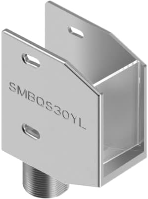 SMBQS30YL, Mounting Bracket, Replaceable Window, M18 Vertical Mount Option; Includes Nuts and Lock Washer, 72741