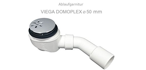 VBChome Acryl-Duschwanne mit Sitz Quadrat 80x80 cm ohne Schürze tief + Ablaufgarnitur fi50 befliesbar – Bild 4