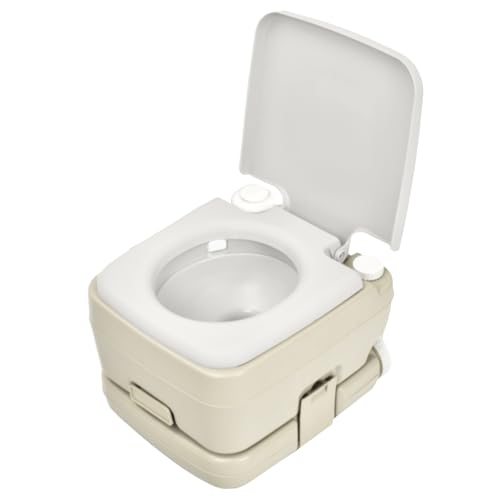 Fkstyle【ニオイを強力密閉!後処理も楽々】 水洗 ポータブルトイレ 10L 汚物を流していつでも清潔 簡易トイレ 手が汚れない 介護 キャンプ 防災 アウトドアに最適