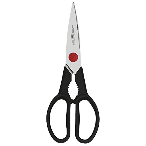 Comparison: Best Kitchen Shears For Spatchcock 7 ZWILLING Twin L 8-inch Kitchen Shears, Multipurpose Scissors for Poultry, Herbs, Meat & BBQ, Heavy Duty Stainless Steel Kitchen Scissors with Comfort Grip Handle, Red
