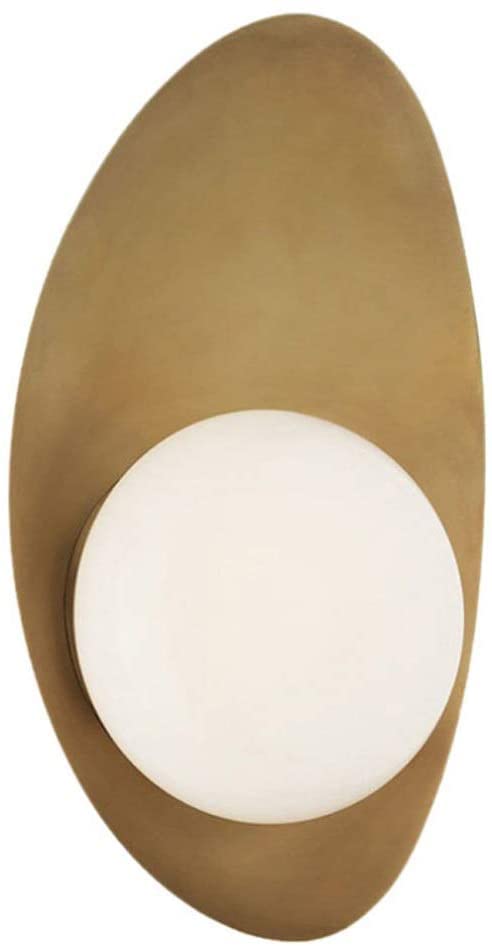 Luces de pared con bola de vidrio para iluminar zonas oscuras del vestíbulo