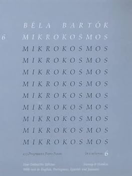 Paperback Mikrokosmos Volume 6 (Blue) Book