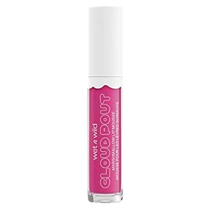 wet n wild, Cloud Pout Marshmallow Lip Mousse, Barra de Labios Líquida Mate, Fórmula que no Reseca y de Larga Duración…
