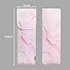 Homakover Heat Resistant Neoprene Curling Iron Cover Bag, Universal Curling Iron Cover Sleeve, Flat Iron Curling Wand Travel Case Pouch for Travel, Gym, or Home, 15 x 5 Inches (Pink Marble Pattern) #3