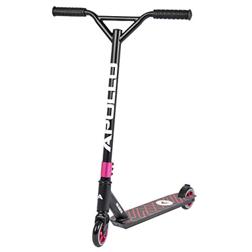 Apollo Stunt Scooter Genius Pro - Stunt Scooter Semi Pro robustos con rodamientos ABEC 9, Fun Scooter, Kick Scooter, Trick Scooter, Freestyle Scooter