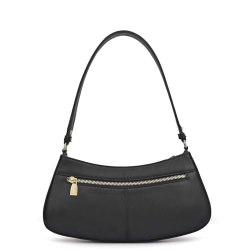 Image of Da Milano Leather Shoulder Bag for Women (01908OL)