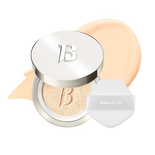 Image of BANILA CO Covericious Cover Cushion - Long-Wear Matte, 21W IVORY (0.49 oz) | Pore Blurring & Seamless Finish | Up to 100HR Long-Wear Matte Foundation | 20 Inclusive Shades | Korean Cushion Foundation