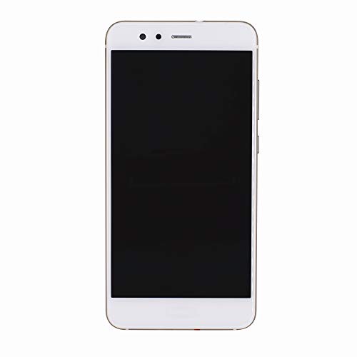 Image of LCD Digitizer Assembly with Front Housing Compatible with Huawei P10 Lite was-LX1 was-LX2 was-LX3 WAS-L03T WAS-AL00 WAS-TL10 WAS-LX2J(White)