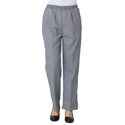 Pantalon de chef cuisinier femmes pantalon de cuisine à rayures stretch