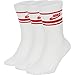 Nike Unisex Sportswear Essential Crew Socken, White/University Red, M