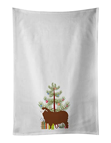 Caroline's Treasures Merino Sheep Christmas Kitchen Towel Set #TOP30
