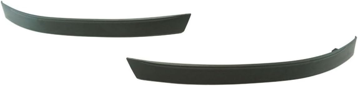 OEM Front Lower 3pc Bumper Valence Panel Air Dam Deflector Kit for Chevy for Malibu Limited 2016 Black 22842404 22842400