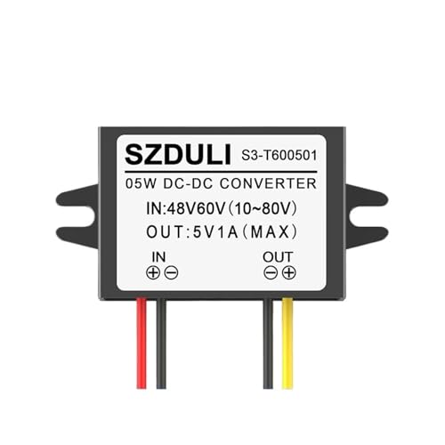Convertisseur 48V 60V à 5V 1A | Module régulateur de tension CC pour affichage LED