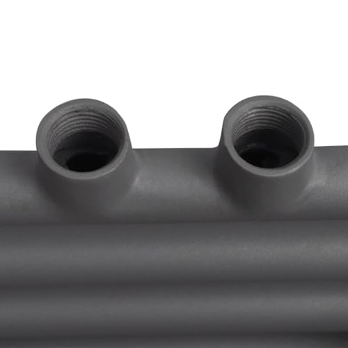 vidaXL Badheizk&ouml;rper Handtuchheizung Heizk&ouml;rper Handtuchw&auml;rmer 600 x 1160 mm